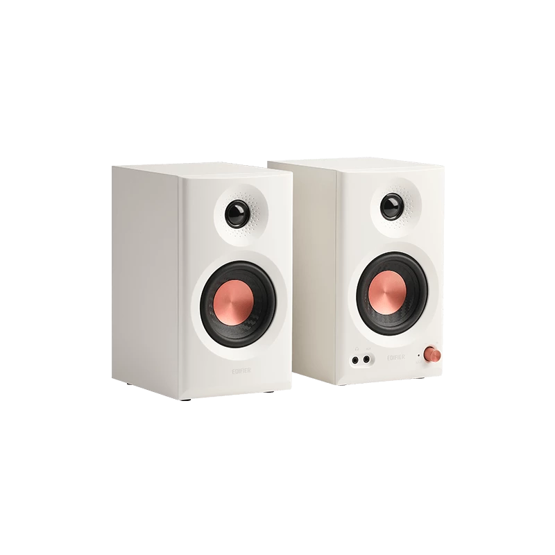 Edifier MR3 aktyvūs monitoriniai garsiakalbiai, 18W x 2, Bluetooth, balti