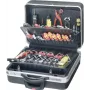 Toolbox Parat CLASSIC KINGSIZE ROLL – didelės talpos riedantis įrankių dėklas, juodas