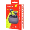 Canyon CNS-TWS10PL Ausinės ir ausinių rinkinys Tikras belaidis stereogarsas (TWS) Į ausį Skambučiai/muzika/sportas/kasdienis naudojimas USB Type-C Bluetooth Violetinė (CNS-TWS10PL)