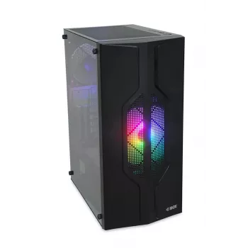 iBOX CETUS 908 Midi Tower Juoda