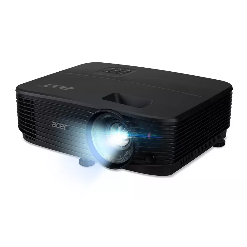 Projektorius Acer X1229HP – DLP, XGA (1024x768), 4800 ANSI liumenų, 210 W lempa, juodas, 2,4 kg