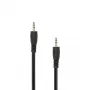 SBOX garso kabelis 3,5 mm lizdas – lizdas 0,5 m juodas