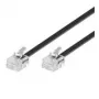 Wentronic Goobay anteninis laidas, juodas, 2,5 m - koaksialinis kištukas koaksialinis kištukas (68148)
