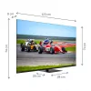 Televizorius Thomson Q70 Series 55QG7C14 139,7 cm (55 inch) 4K Ultra HD Smart TV Wi-Fi Juodas 350 cd/m²