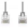 Patch laidas DIGITUS CAT6 U-UTP Slim, 0,5 m, pilkas