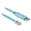 DeLOCK adapteris USB 2.0 Type-A kištukas į RS-232 RJ45 kištuką 2 m mėlynas