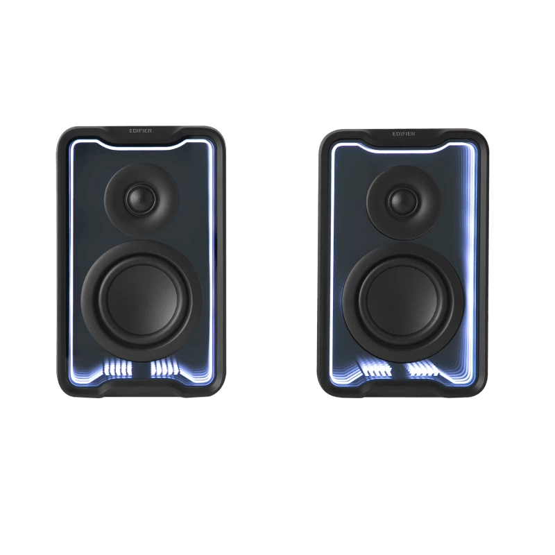 Edifier QR30 Desktoplautsprecher schwarz Bluetooth RGB retail - Lautsprecher (QR30-BK)