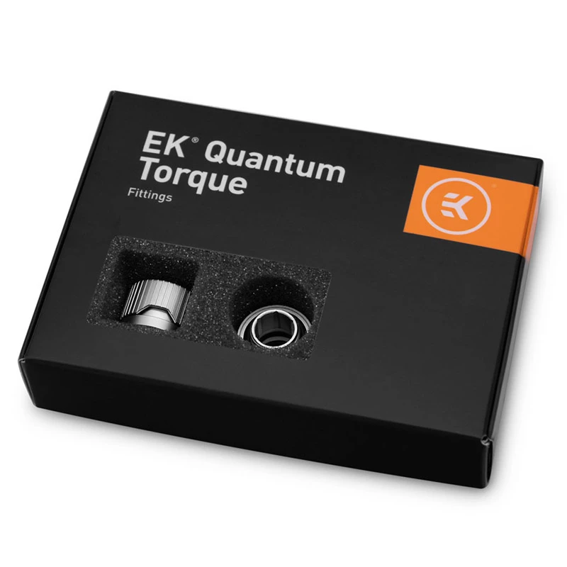 EK-Quantum Torque 6-Pack HDC 12 – 6 vnt. kompresinių jungčių 12 mm kietiems vamzdeliams