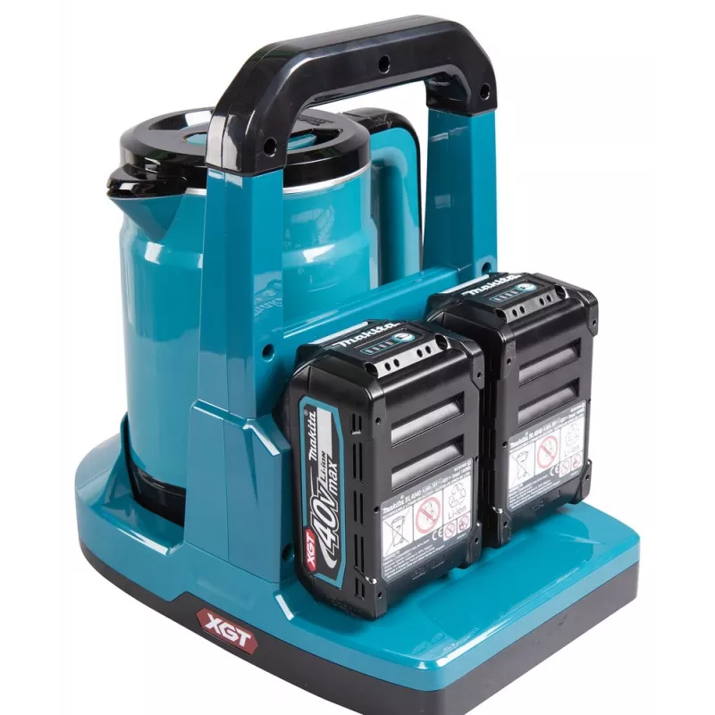 Virdulys elektrinis Makita KT001GZ 0,8 L juodas, mėlynas