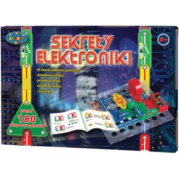 Edukacinis elektronikos rinkinys Dromader Science Kit Secrets ZD-9551 – 180 eksperimentų