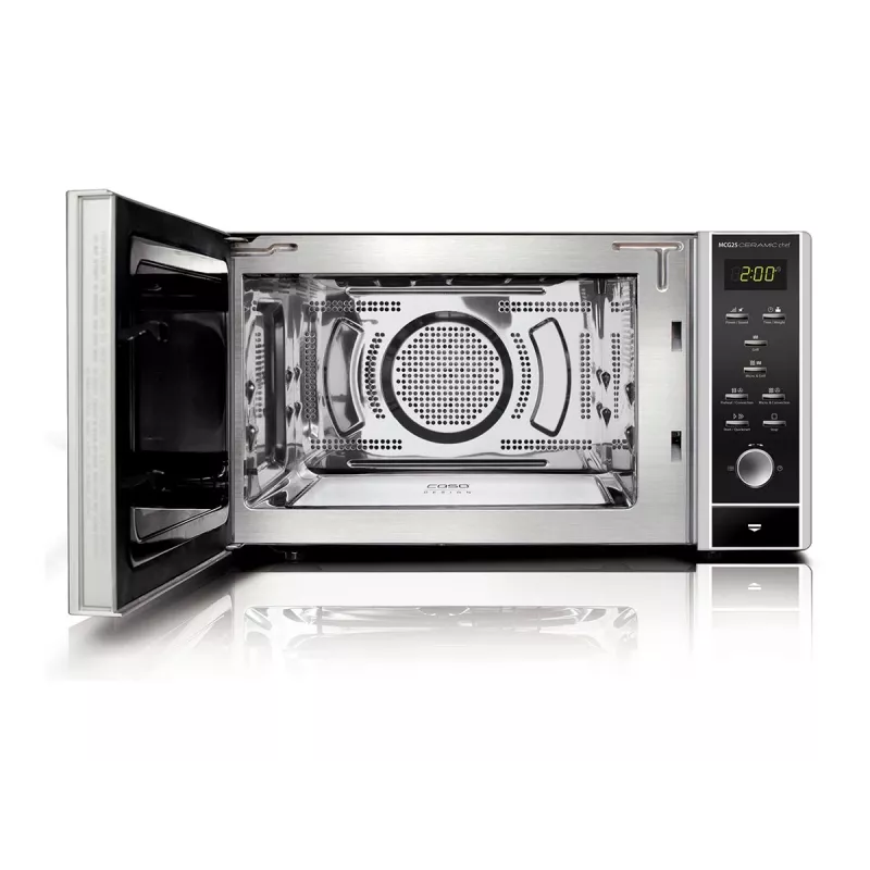 Caso MCG 25 mikrobangų krosnelė su konvekcija ir griliu, 25 L, 900 W, juoda
