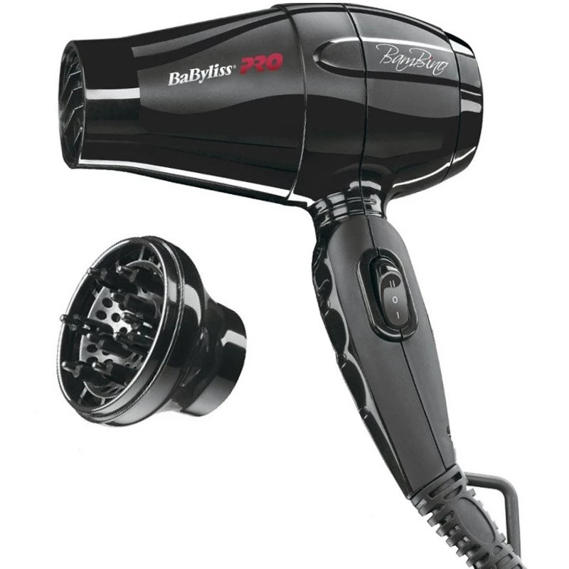 Plaukų džiovintuvas BaByliss PRO BamBino BAB5510E kelioninis kompaktiškas lengvas