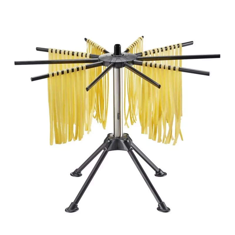 Makaronų džiovintuvas GEFU Diverso G-28371 – nerūdijantis plienas, 4 pakopos, sulankstomas, 420×302 mm