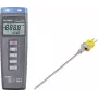 VOLTCRAFT K102 + TP 203 temperatūros matavimo prietaisas -200 iki +1370 °C zondas K tipo