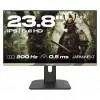 JAPANNEXT JN-IPS238FHD200F-HSP-CAMO monitorius 61 cm (24 colių) 1920 x 1080 pikselių Full HD LCD juodas