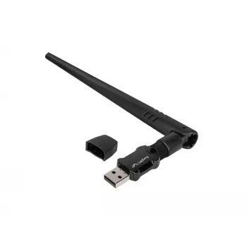 Lanberg NC-0900-WIE USB 2.0 belaidžio tinklo adapteris, Dual Band AX900, 1 išorinė antena