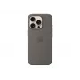 Apple iPhone 16 Pro silikoninis dėklas su MagSafe - pilkas