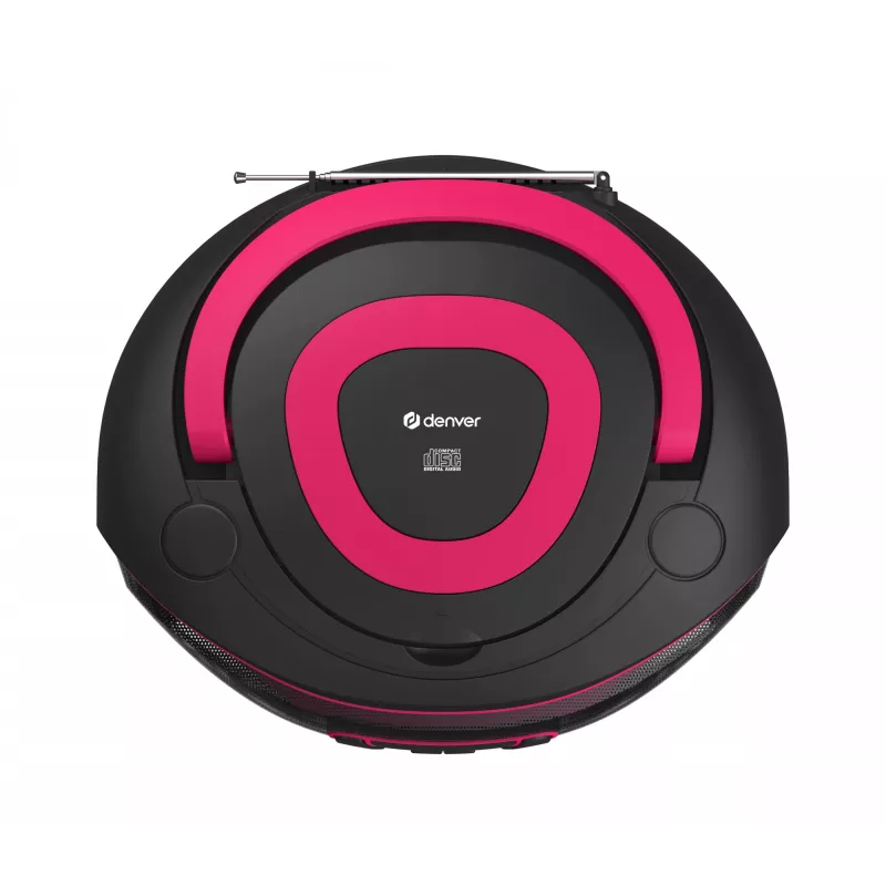 Nešiojamas CD grotuvas Denver TDB-212P rožinis 3.6W DAB+ FM