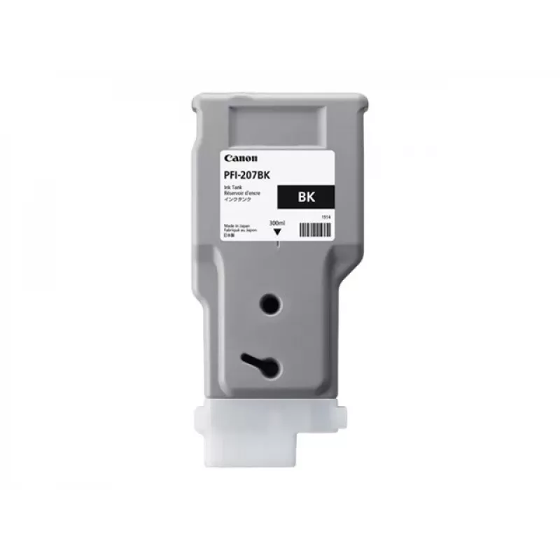 Canon PFI-207 BK kasetė 1 vnt. Originali juoda