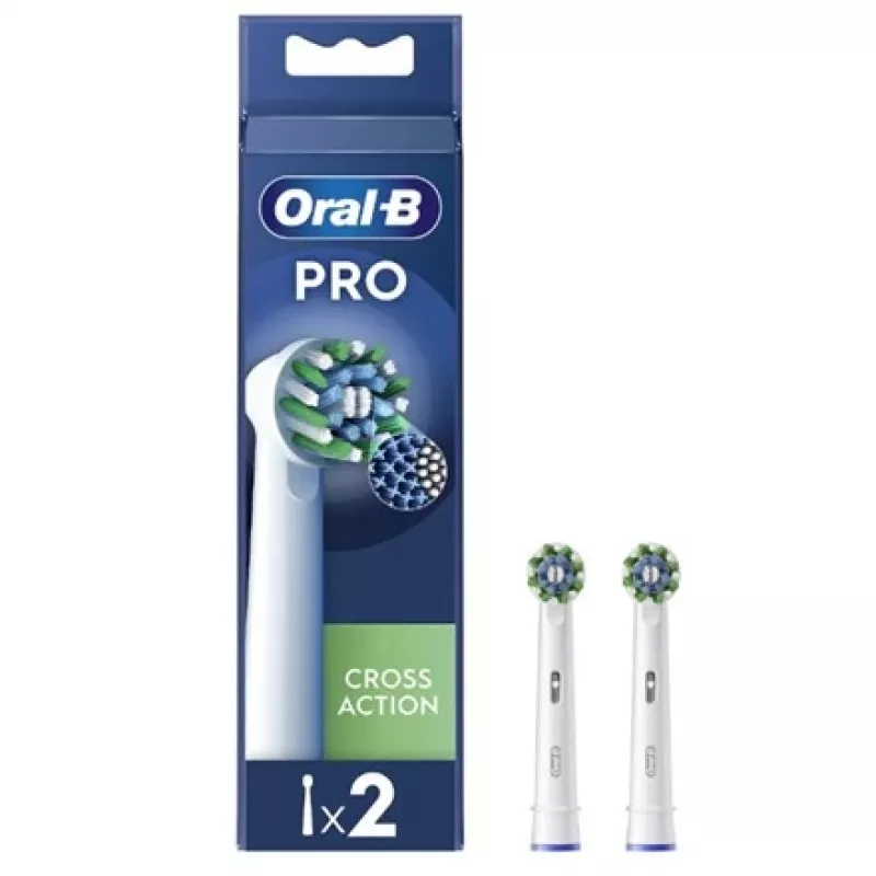 Oral-B EB50RX-2 CrossAction keičiamos šepetėlio galvutės, 2 vnt.