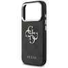 GUESS Hardcase 4G | Užpakalinis dangtelis | iPhone 17 Pro Max | Apple | Ekologinė oda/PC/Plastikas/TPU | Juoda