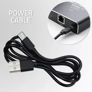 Ethernet mini jungiklis QOLTEC 52293 1x4 RJ45, 1 įėjimas 4 išėjimai, nevaldomas tinklo skirstytuvas