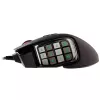 Corsair žaidimų pelė Scimitar RGB Elite optinė laidinė 17 klavišų 18000 dpi juoda