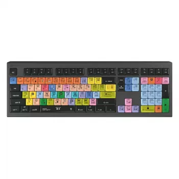 Logickeyboard LKB-LOGXP2-A2M-UK klaviatūra, USB, QWERTY JK anglų, juoda