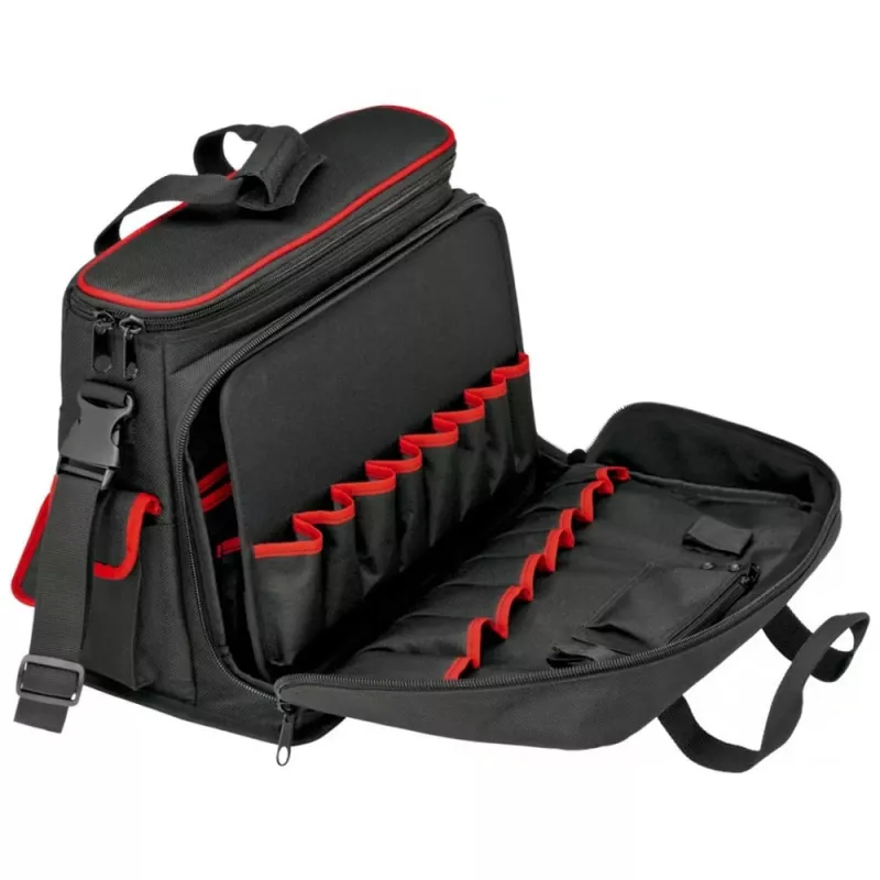 Knipex 00 21 10 LE dėklas įrankiams juodas, raudonas poliesteris