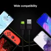 Green Cell KABGC13 USB kabelis USB 2.0 2 m USB A USB C juodas