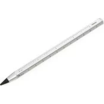 Mechaninis pieštukas TROIKA PEN20/SI pilkas aliuminis 4 vnt.