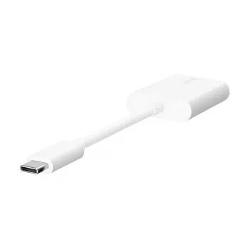 Belkin F7U081BTWH USB-C sąsajų šakotuvas baltas