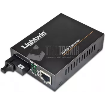 Lightwin WDM keitiklis 100Base-LX, vienmodis, 20KM (LWC-10/100-SF-S20-B)