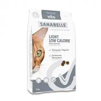 BOSCH Sanabelle Light Low Calorie Poultry – sausas kačių ėdalas su paukštiena – 8 kg