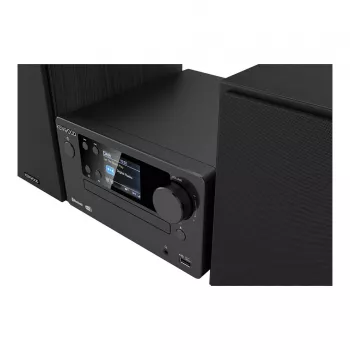 Kenwood M-725DAB-B namų garso mikro sistema, 25 W, juoda (M725DABB)