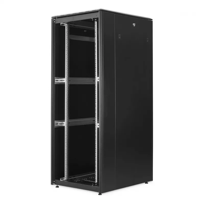 Tinklo spinta DIGITUS Unique Light serija 42U 800×1000 mm (P×G) laisvai pastatoma, 800 kg, IP20, raktinis užraktas