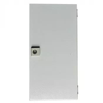 Tibox TB20408 – metalinė skirstomoji dėžė su užraktu 400x200x80 mm