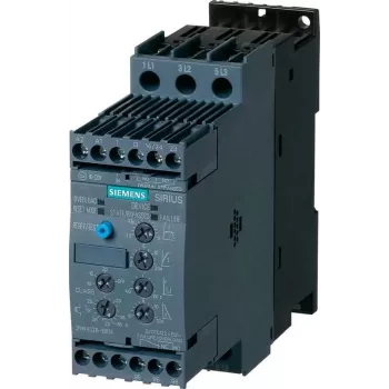 Siemens minkštasis paleidiklis 3RW4024-1BB14, 5,5 kW (400 V), 12,5 A