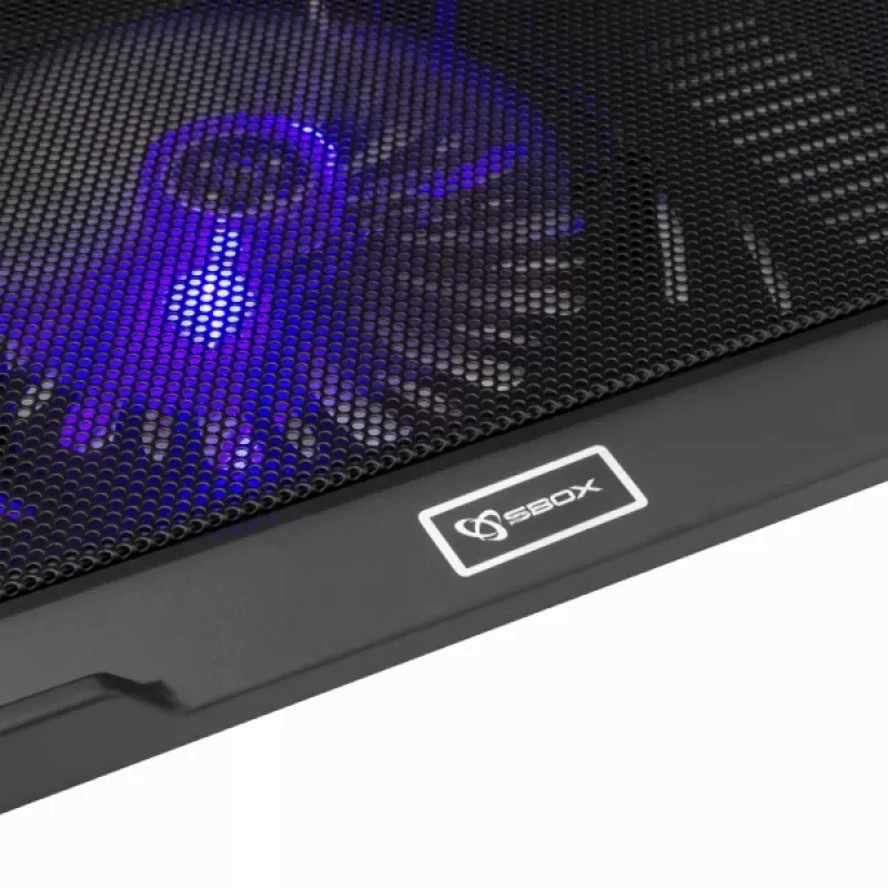 Sbox CP-19 Aušinimo pagrindas 15,6 colių nešiojamiesiems kompiuteriams