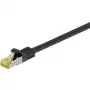 Wentronic Goobay jungiamasis laidas RJ-45 (kištukas) - RJ-45 (kištukas) 30,0 m SFTP PiMF Cat.7 neapdorotas kabelis be halogenų juodas (91680)