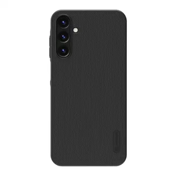 Apsauginis dėklas Nillkin Super Frosted Shield Pro, skirtas Samsung Galaxy A15 (4G/5G) – juodas, plonas kietas lukštas