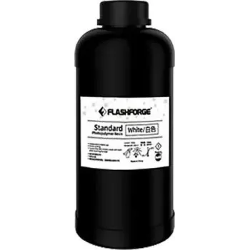 3D spausdinimo derva Flashforge UV/LCD Standard White 1 L, 405 nm
