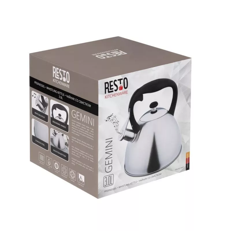 Resto Kitchenware 90601 virdulys, 3 l, nerūdijantis plienas