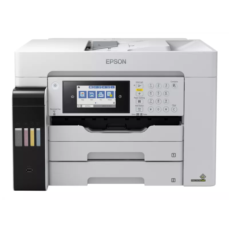 Daugiafunkcis spausdintuvas Epson EcoTank L15180 – rašalinis, spalvotas, 4800x1200 dpi, A4, dvipusis, Wi‑Fi, Ethernet