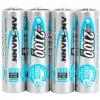 Ansmann maxE įkraunama NiMH baterija Mignon AA 2100 mAh 4 vnt. 5035052