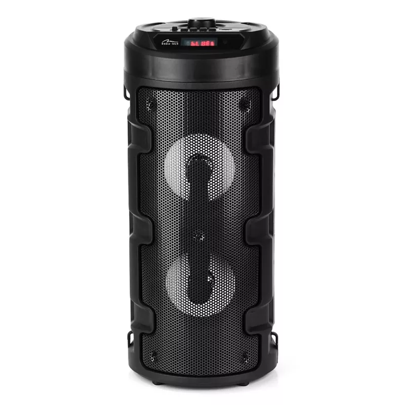 Media-tech Partybox Keg Bt MT3165 – Kompaktiškas Bluetooth stereo garsiakalbis su FM radiju ir MP3 grotuvu