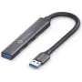 USB šakotuvas PureLink Sonero S-UH100-001 – 4 prievadai USB-A 3.2 (5 Gb/s)