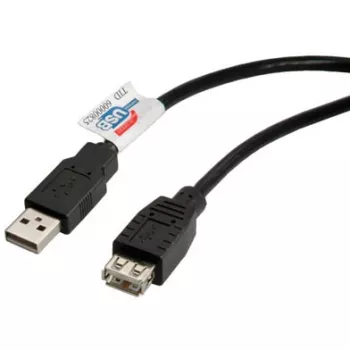 ROLINE USB 2.0 laidas, tipas A-A, kištukas/lizdas 0,8 m (11.02.8947)