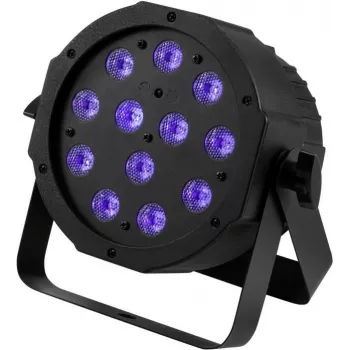 LED grindinis prožektorius EUROLITE SLS-12 UV 12×3W ultravioletinis šviestuvas