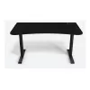 Gaming stalas Arozzi Arena Gaming Black – tiesus MDF stalviršis 1400×755×710 mm